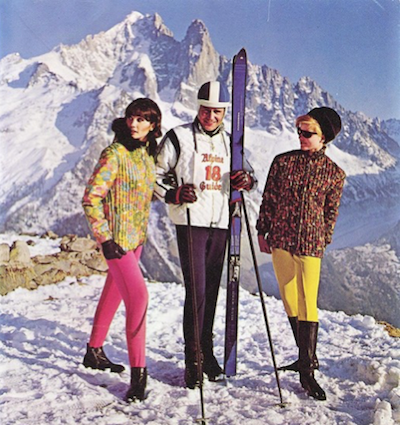1960s ski fashion