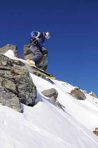 How To Ski Off Cliff Drops Cornices