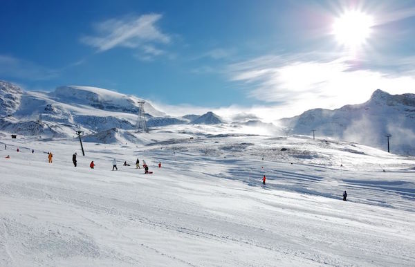 Ventina, Cervinia, Italy, Ski Run