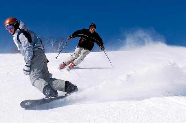 Skiing or snowboarding for beginners, which is easier 1